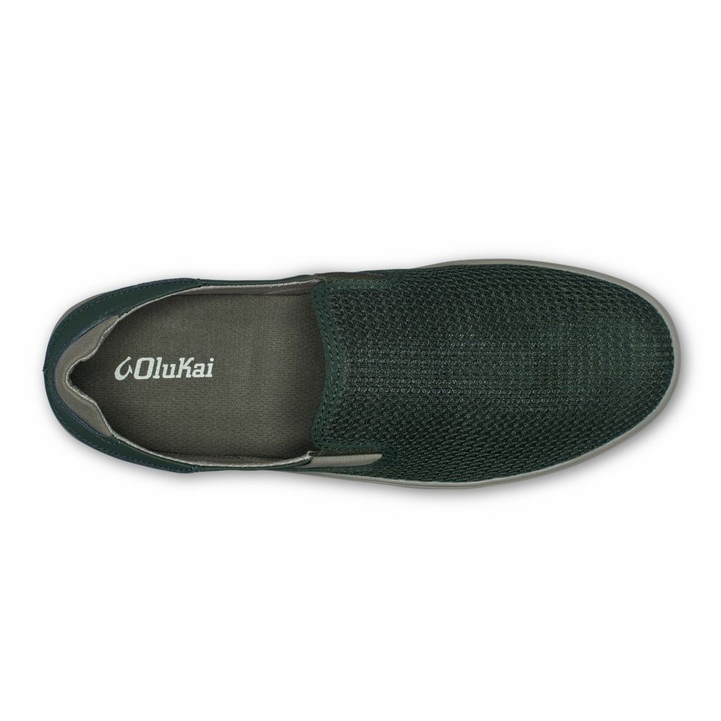 Olukai Men's Lae ahi Slip On Shoe - Nori US903-481